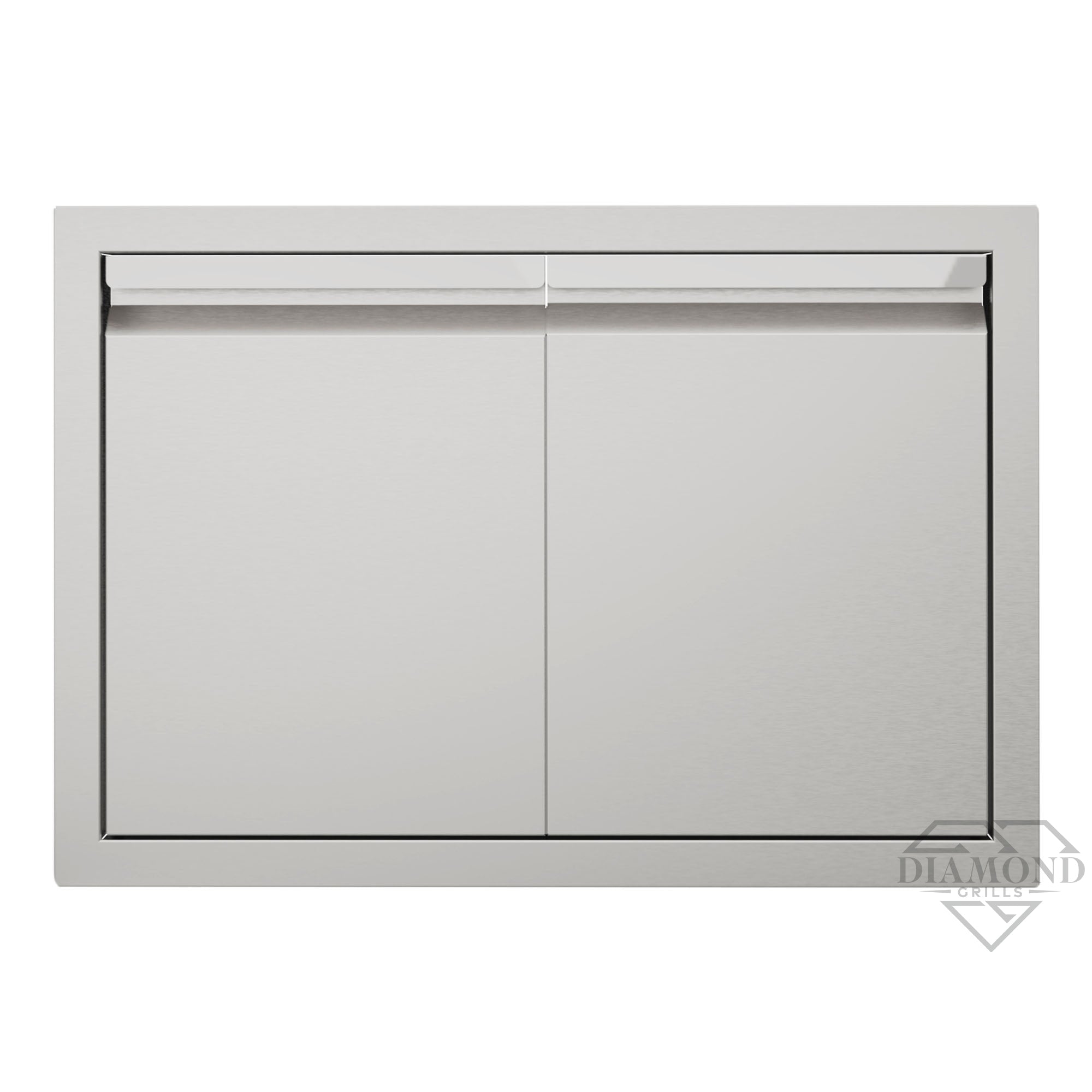 Alta 72I Complete BBQ Island with Powder - Coated Finish | 36" Diamond Grill & Double - Door Storage by The Outdoor Plus - Outdoor Elevate - Outdoor Plus - BBQ Island