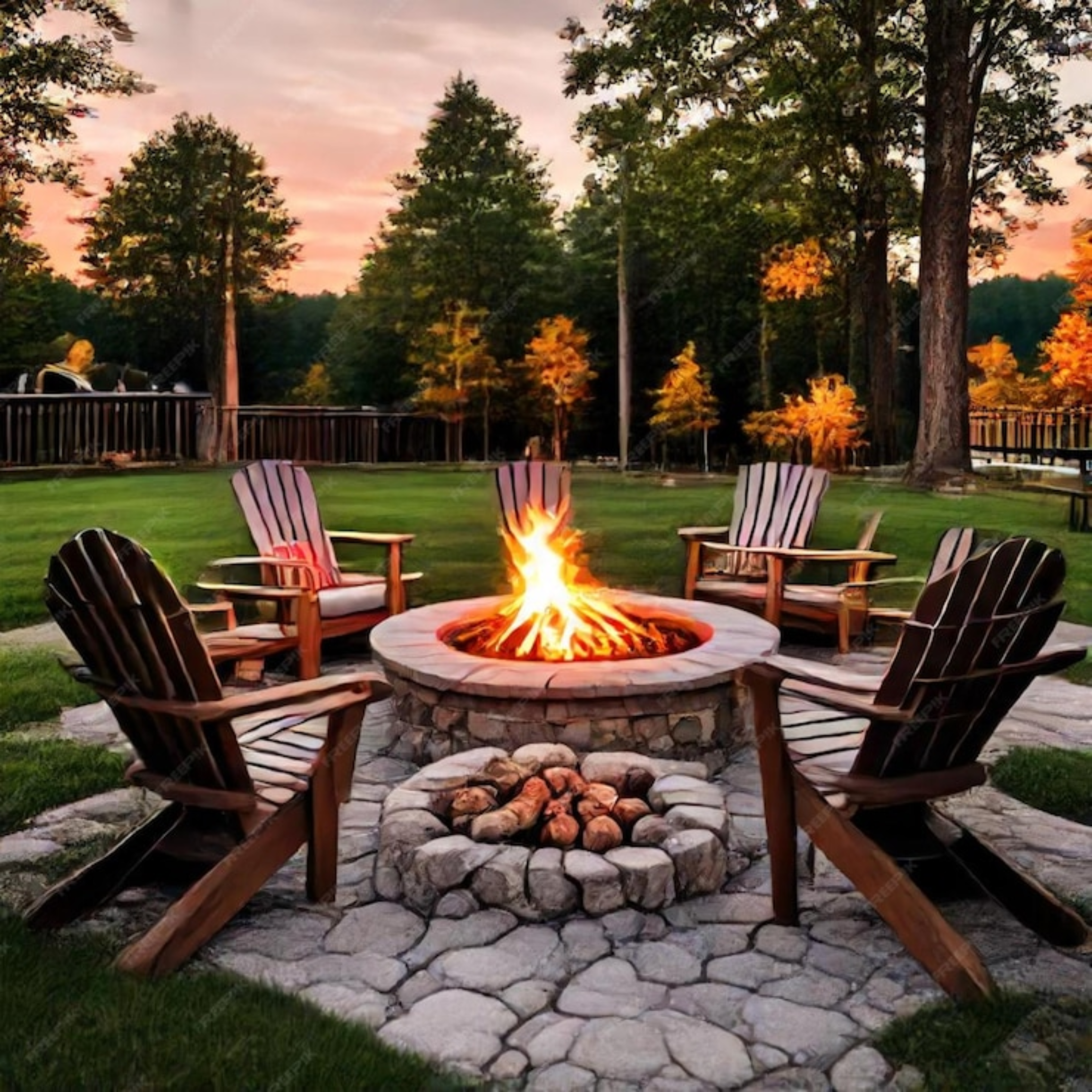 Outdoor Fireplace