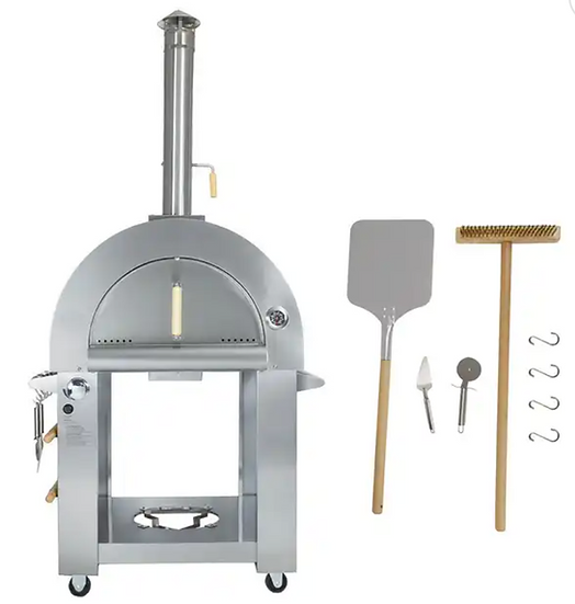 Dual Burning Pizza Oven with Stand