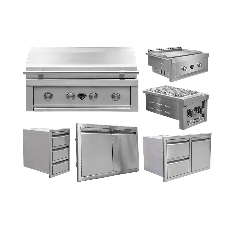 Outdoor Plus Grill Signature Collection 4 Outdoor Grill - Outdoor Elevate - Outdoor Plus - Outdoor Diamond Grill